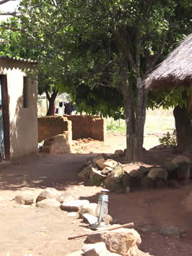 rural Zimbabwean home