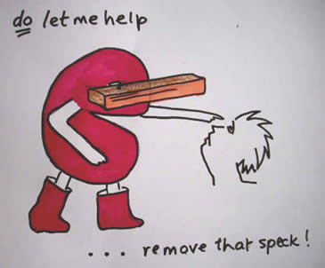 ego in others speck of dust