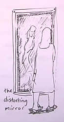 distorting mirror