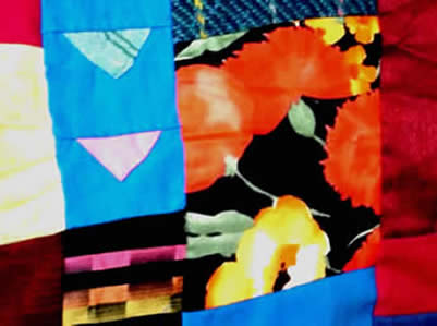 patchwork close up